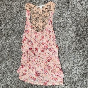 Floral tank top